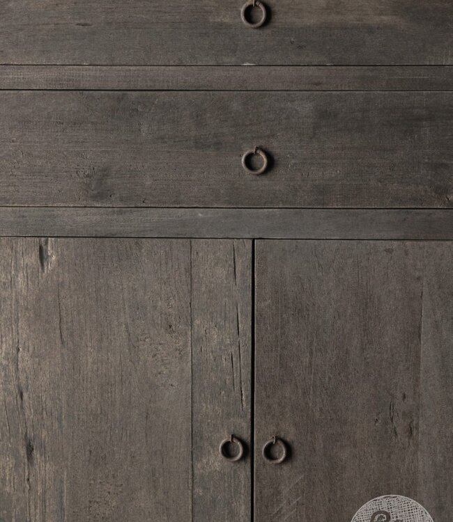 Be-Uniq Kast 2-Deurs 2-Lades | Provence | H110 x B85 x D40 cm