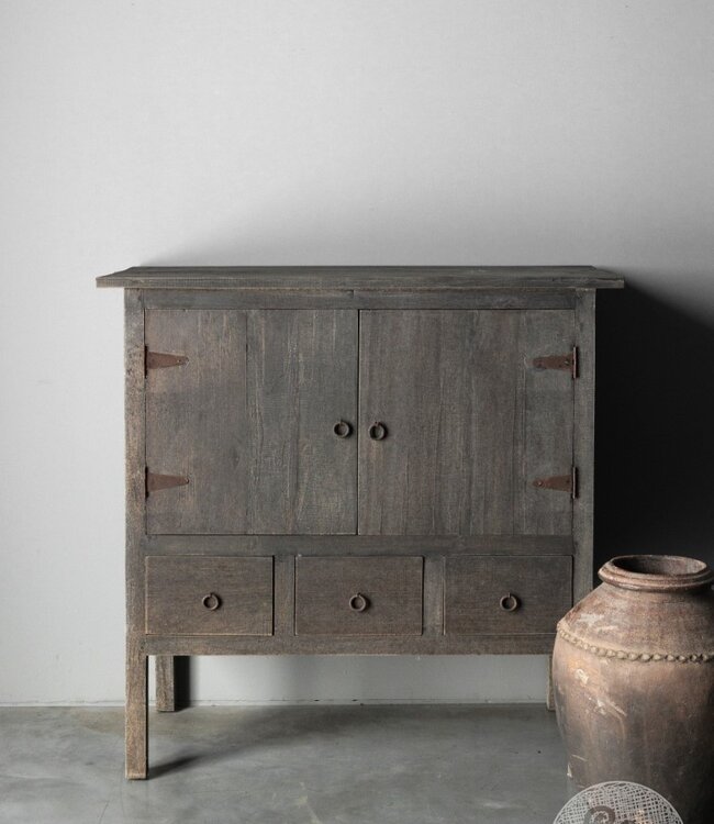 Be-Uniq Wandmeubel | 2-Deurs | Provence | H100 x B100 x D45 cm