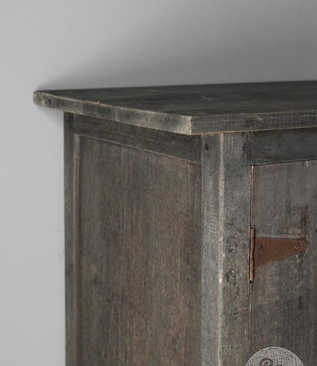 Be-Uniq Wandmeubel | 2-Deurs | Provence | H100 x B100 x D45 cm