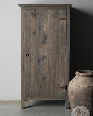 Be-Uniq Kast 1-Deurs | Provence | H120 x B60 x D40 cm