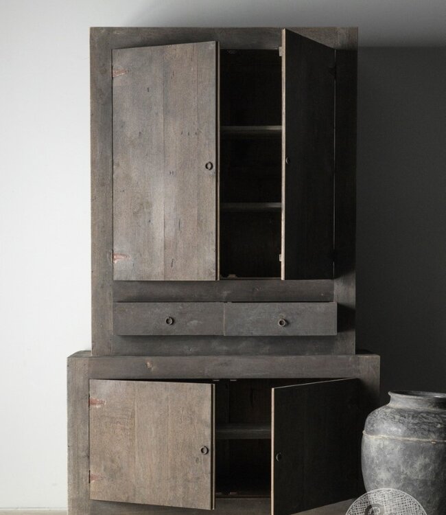 Be-Uniq Kabinet 2-Delig | Provence | H230 x B140 x D50 cm