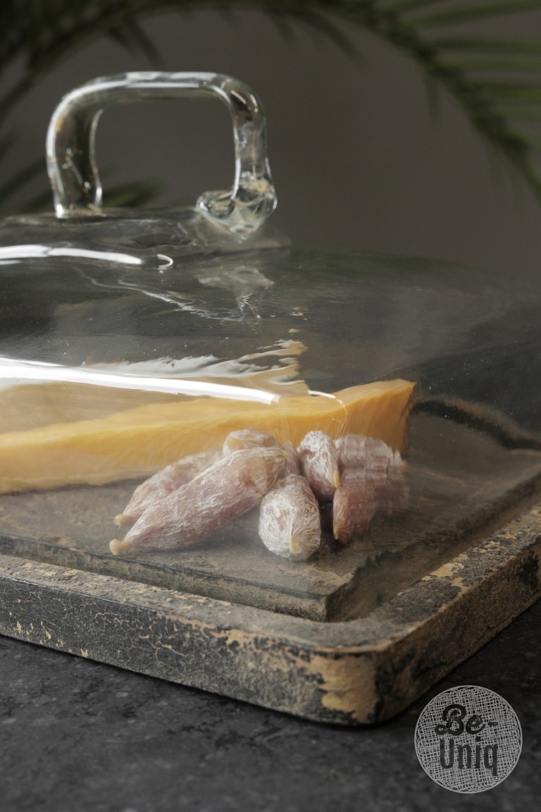 Be-Uniq Hapjes Plateau | Gouda | H16 x B31 x D21 cm