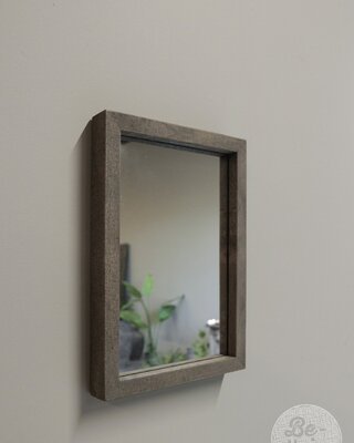 Be-Uniq Spiegel Siau | Met Standaard | H34 x B24 x D4 cm