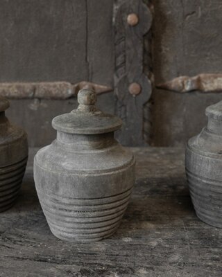 Be-Uniq Pot Mandoli | Set Van 4 | H18 x D12 cm