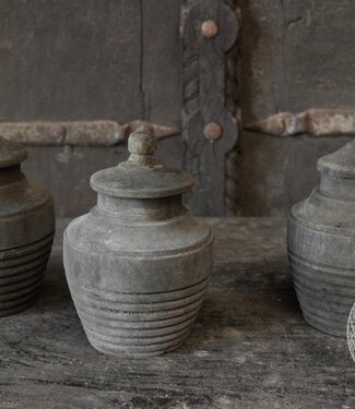 Be-Uniq Pot Mandoli | Set Van 4 | H18 x D12 cm