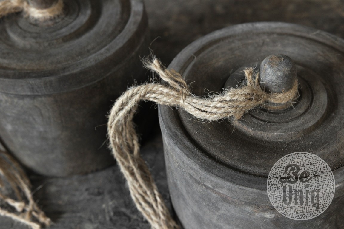 Be-Uniq Pot Met Kwast | Celebes | H16 x D17