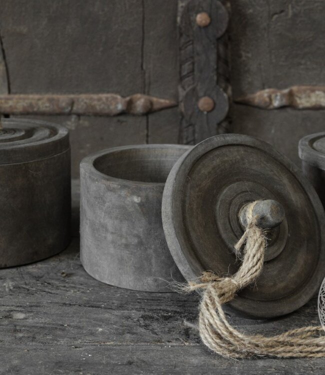 Be-Uniq Pot Met Kwast | Celebes | H16 x D17