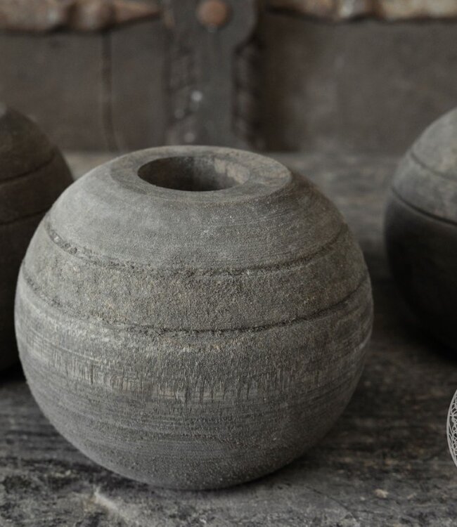 Be-Uniq Kandelaar Buru | Stripe | Set van 4 | Large