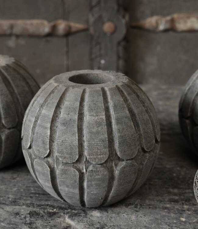 Be-Uniq Kandelaar Buru | Carve | Set Van 4 | Large