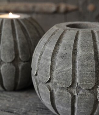 Be-Uniq Kandelaar Buru | Carve | Set Van 4 | Large