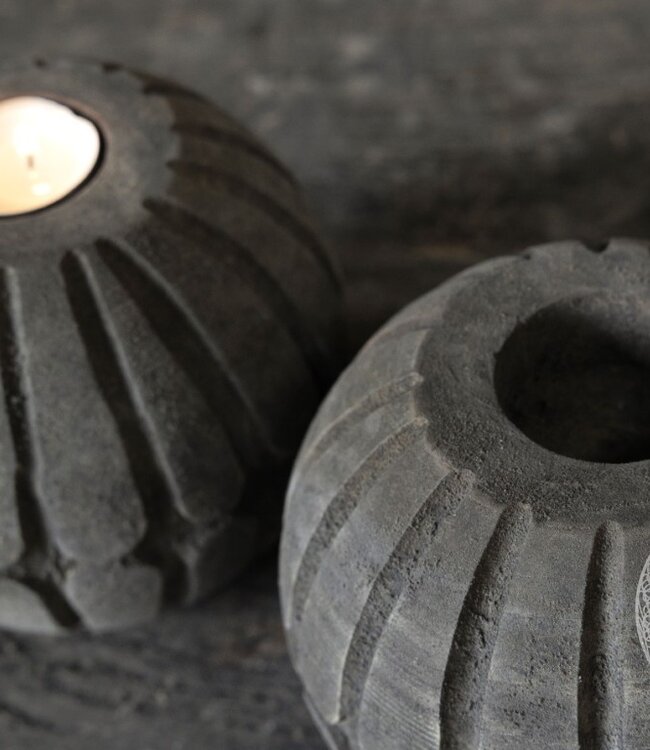 Be-Uniq Kandelaar Buru | Carve | Set Van 4 | Large