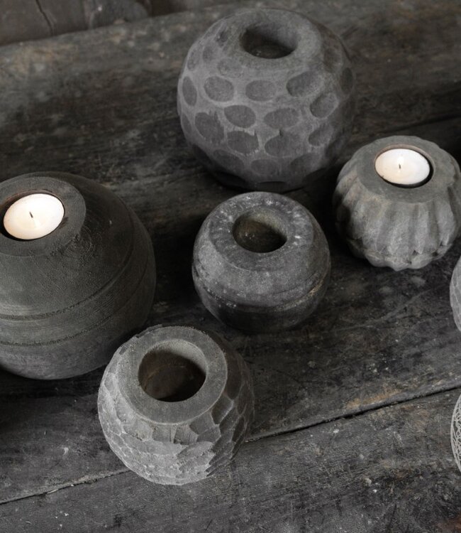 Be-Uniq Kandelaar Buru | Dot | Set Van 4 | Large