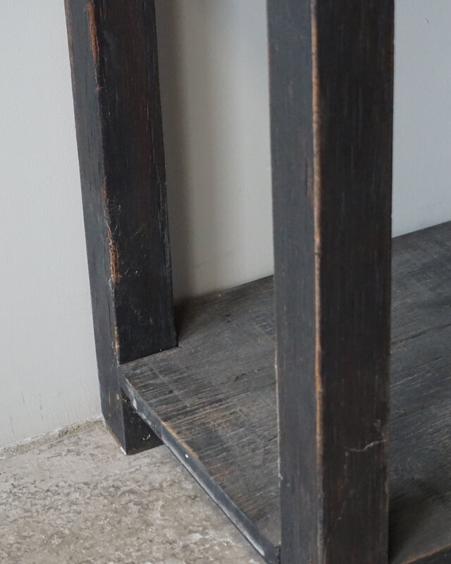 Rene Houtman Zwart Dressoir | Oud Hout | H90 x B220 x D45 cm