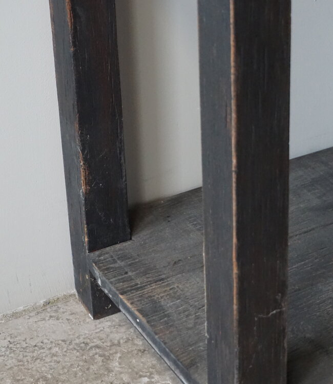 Rene Houtman Zwart Dressoir | Oud Hout | H90 x B220 x D45 cm