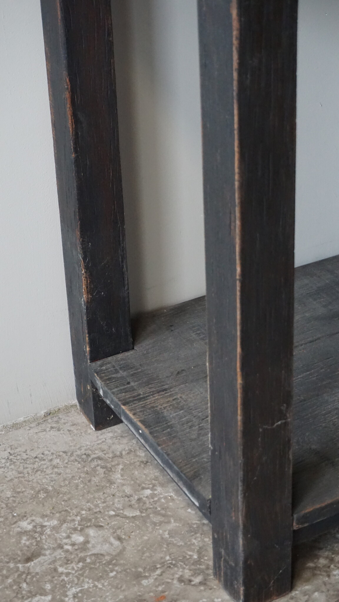 Rene Houtman Zwart Dressoir | Oud Hout | H90 x B220 x D45 cm