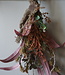 Rene Houtman Kunst Toef Met Shabby Doek | Donker | L30 cm