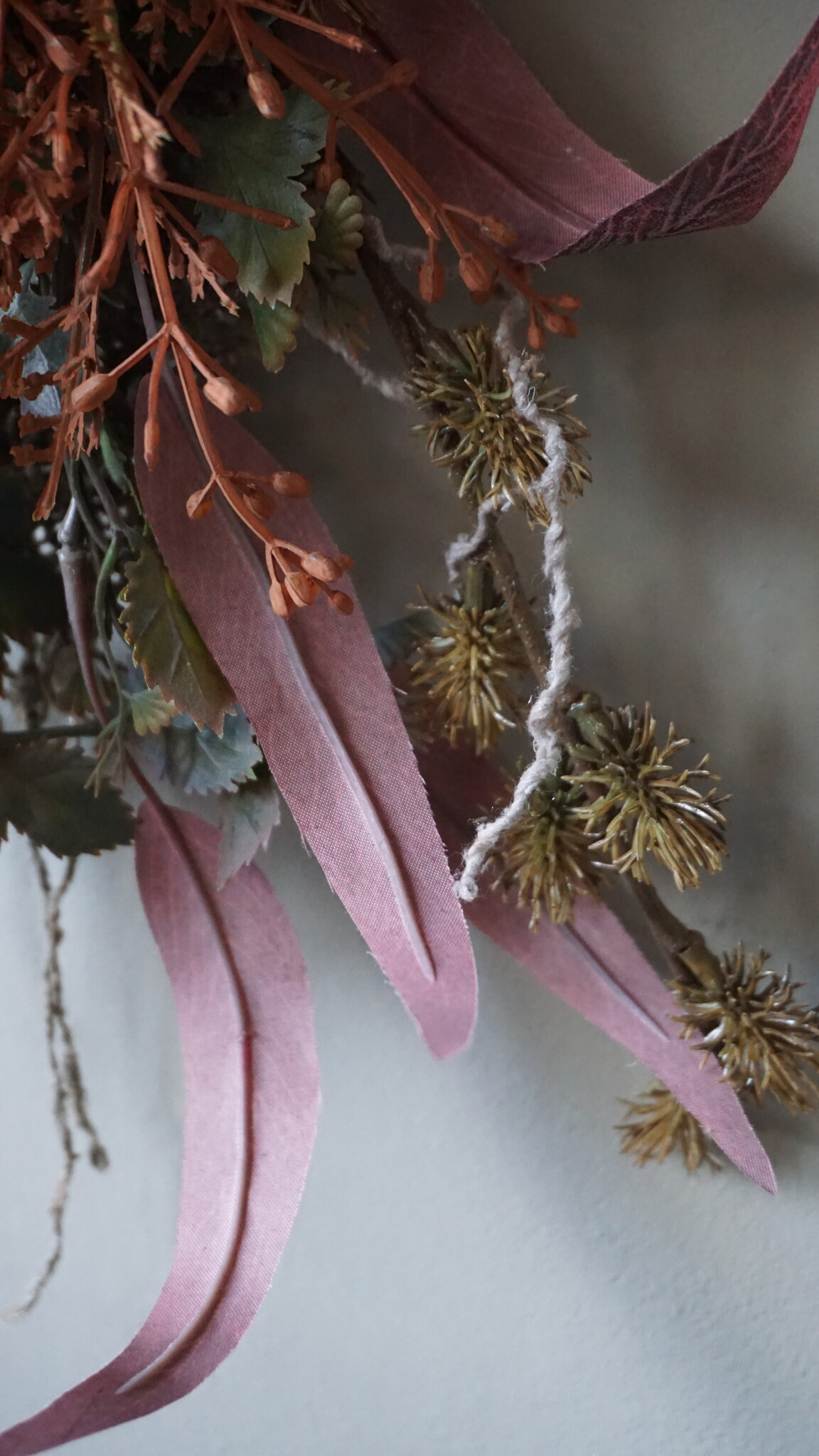 Rene Houtman Kunst Toef Met Shabby Doek | Donker | L30 cm