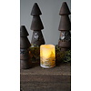 D kaars Met Print | Groen | S | H10 x D7,5 cm
