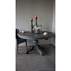 Ronde Tafel | Grijs | Hout | H77 x D140 cm