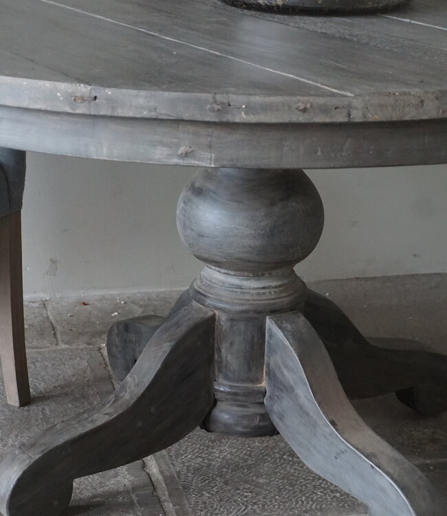 Rene Houtman Ronde Tafel | Grijs | Hout | H77 x D140 cm