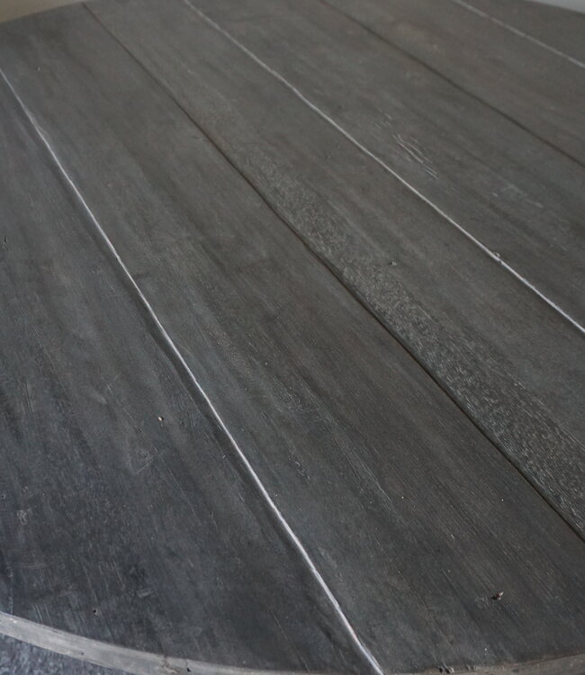 Rene Houtman Ronde Tafel | Grijs | Hout | H77 x D140 cm