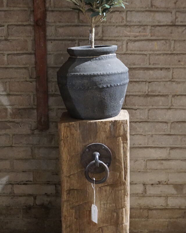 Rene Houtman Oude Meer Paal | Hout | H69 x B29 x D29 cm