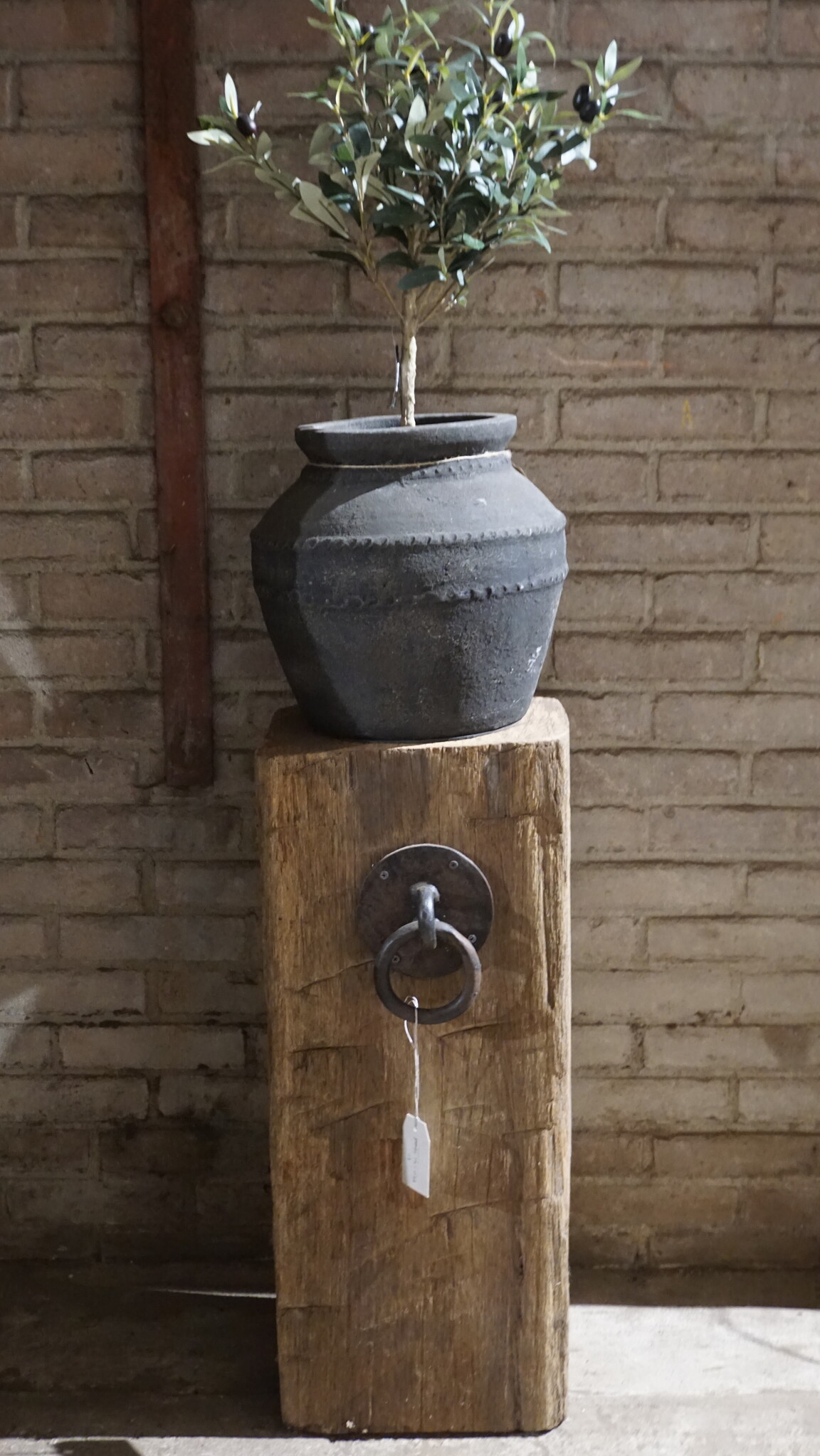 Rene Houtman Oude Meer Paal | Hout | H69 x B29 x D29 cm