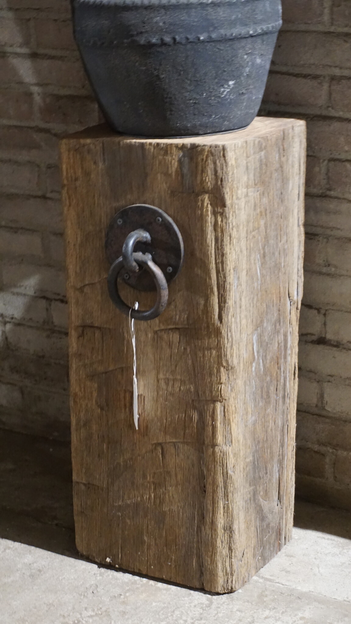 Rene Houtman Oude Meer Paal | Hout | H69 x B29 x D29 cm