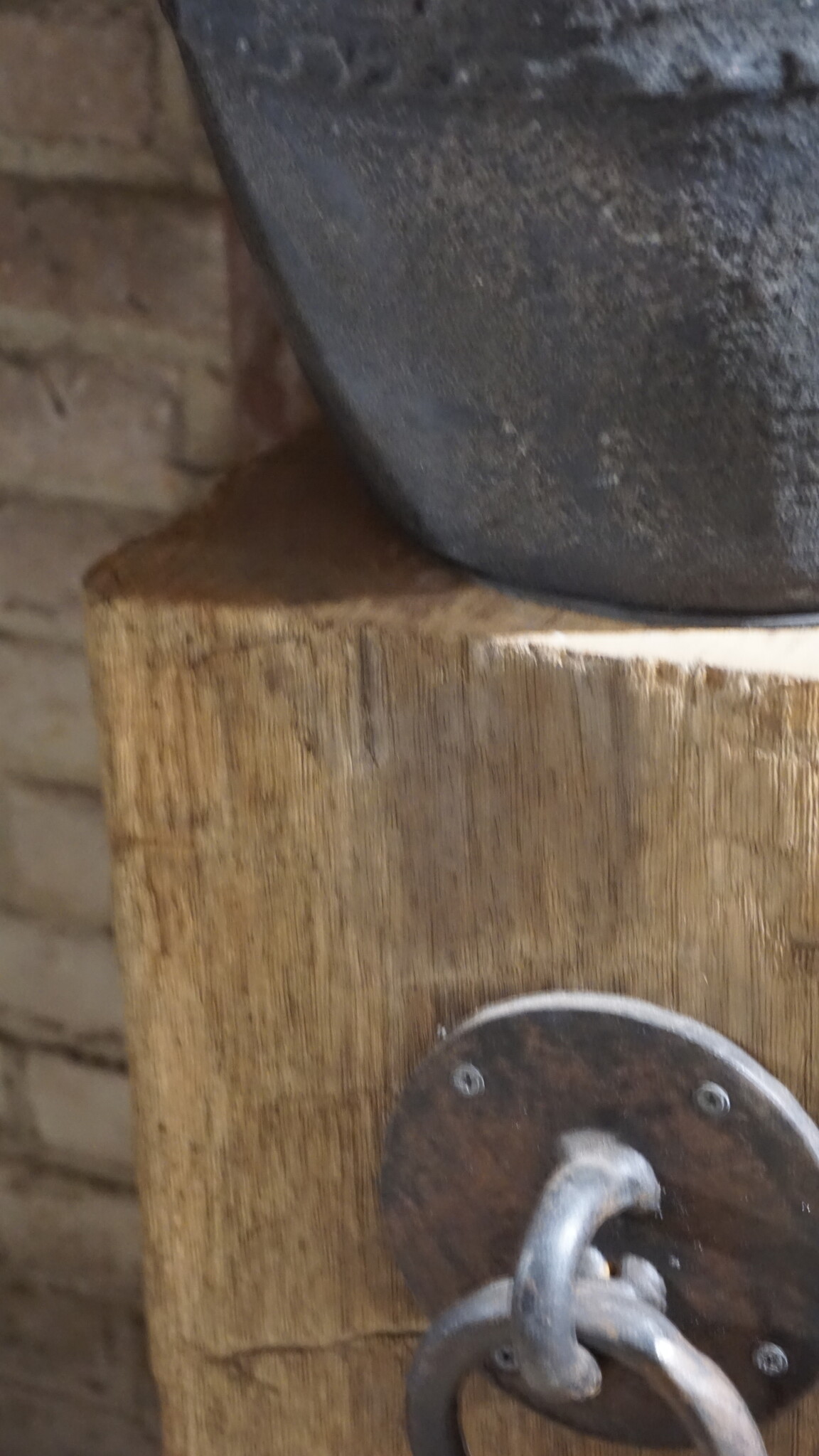 Rene Houtman Oude Meer Paal | Hout | H69 x B29 x D29 cm