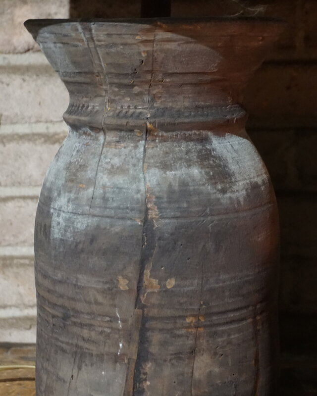 Rene Houtman Lampenvoet Oude Nepalese Pot | H43 x D20 cm