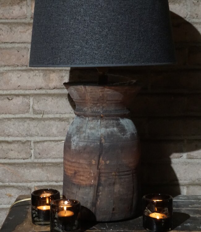 Rene Houtman Lampenvoet Oude Nepalese Pot | H43 x D20 cm