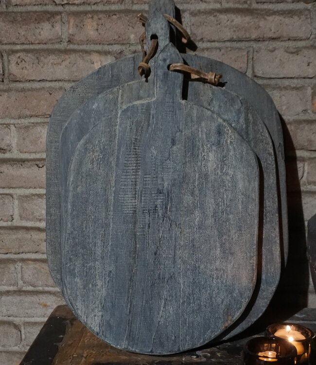 Rene Houtman Broodplanken | Set Van 3 | Vergrijsd Hout
