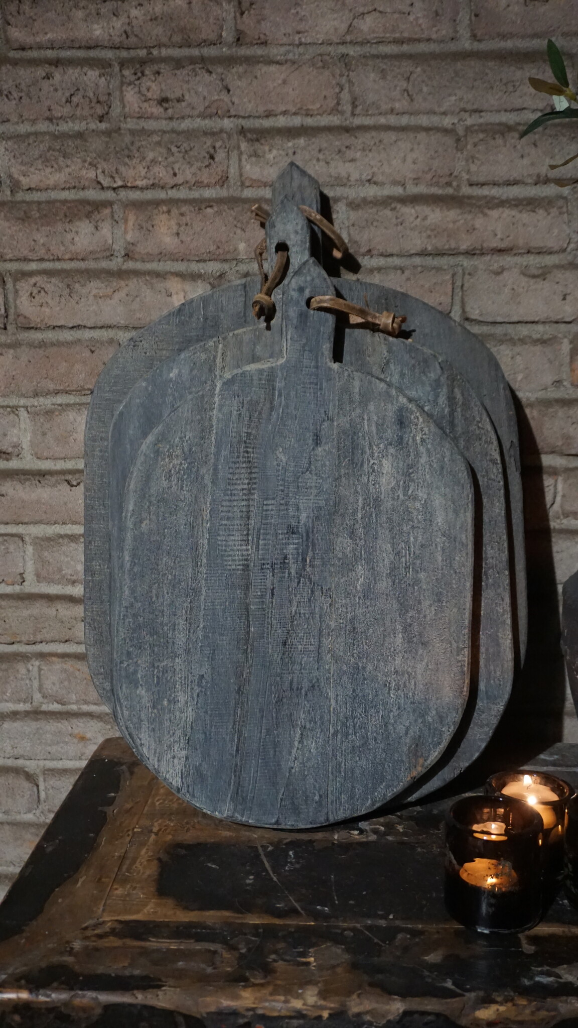 Rene Houtman Broodplanken | Set Van 3 | Vergrijsd Hout