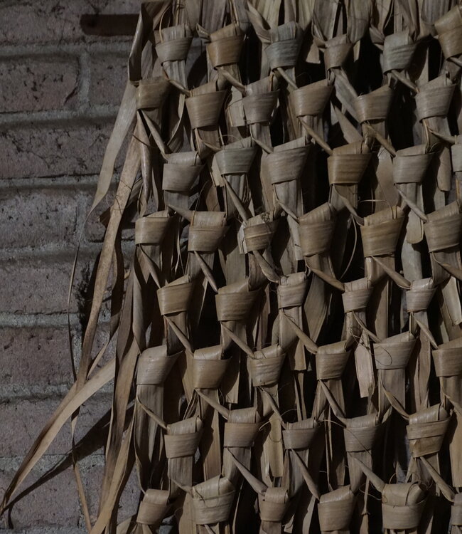 Rene Houtman Rieten Wandhanger Milan | L140 x B98 cm