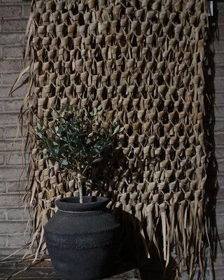 Rene Houtman Rieten Wandhanger Milan | L140 x B98 cm