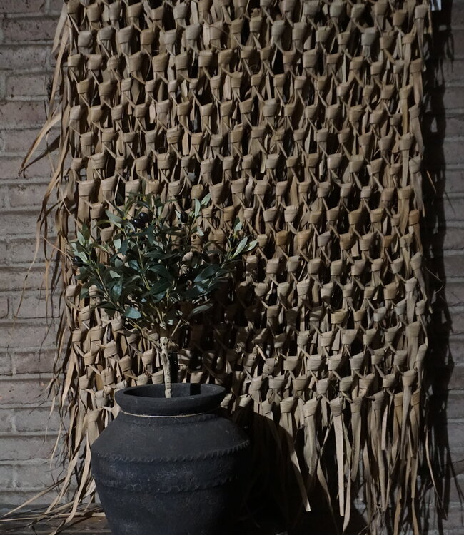 Rene Houtman Rieten Wandhanger Milan | L140 x B98 cm