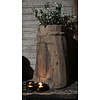 Grote Houten Pot | Naturel | H53 x D30 cm