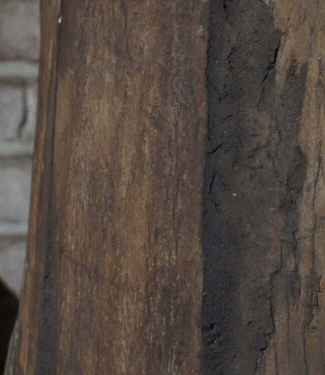 Rene Houtman Grote Houten Pot | Naturel | H53 x D30 cm