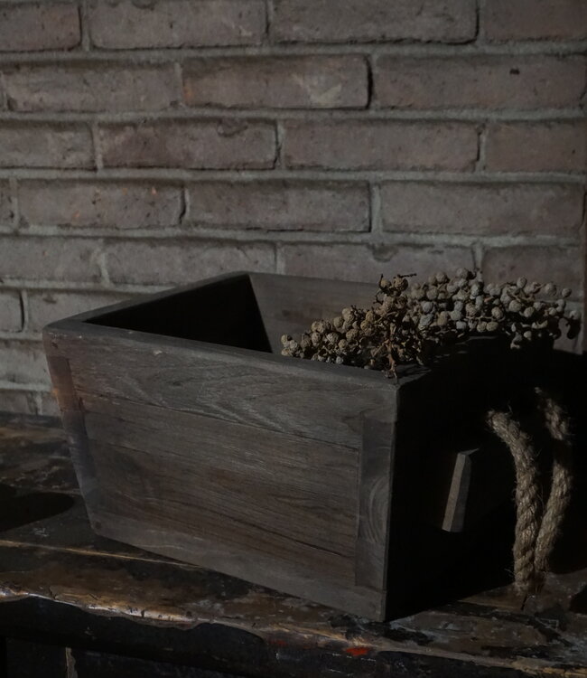 Rene Houtman Houten Broodbak | H20 x B45 x D30 cm