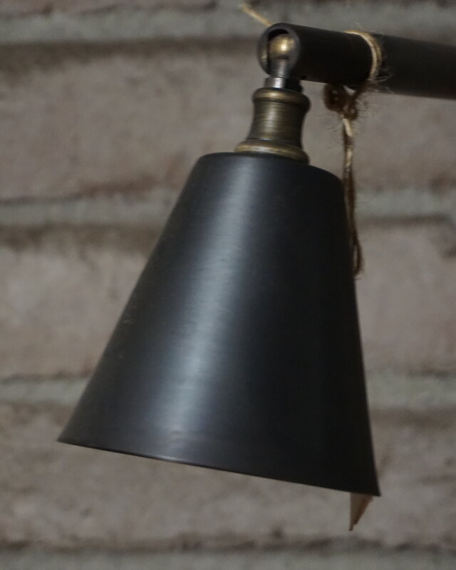 Rene Houtman Metalen Tafellamp | Zwart | H60 x B15 x D15 cm