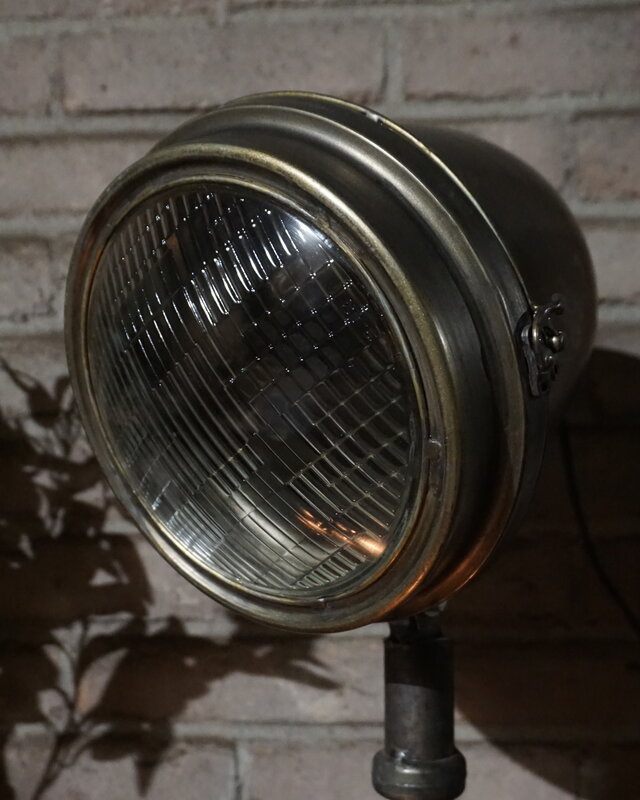 Rene Houtman Zwarte Industriële Vloerlamp | Retro | H70x D40 cm