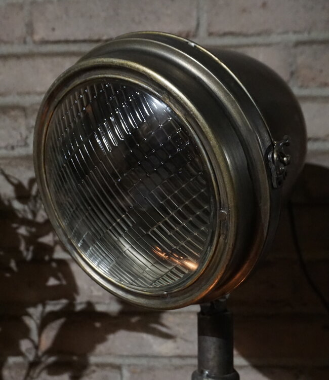 Rene Houtman Zwarte Industriële Vloerlamp | Retro | H70x D40 cm