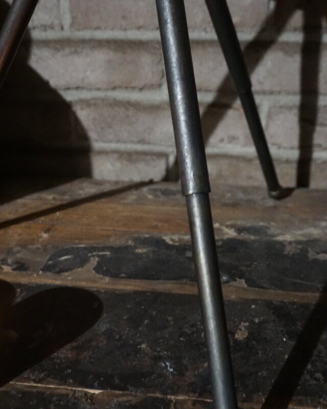 Rene Houtman Zwarte Industriële Vloerlamp | Retro | H70x D40 cm