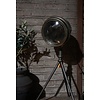 Zwarte Industriële Vloerlamp | Retro | H70x D40 cm