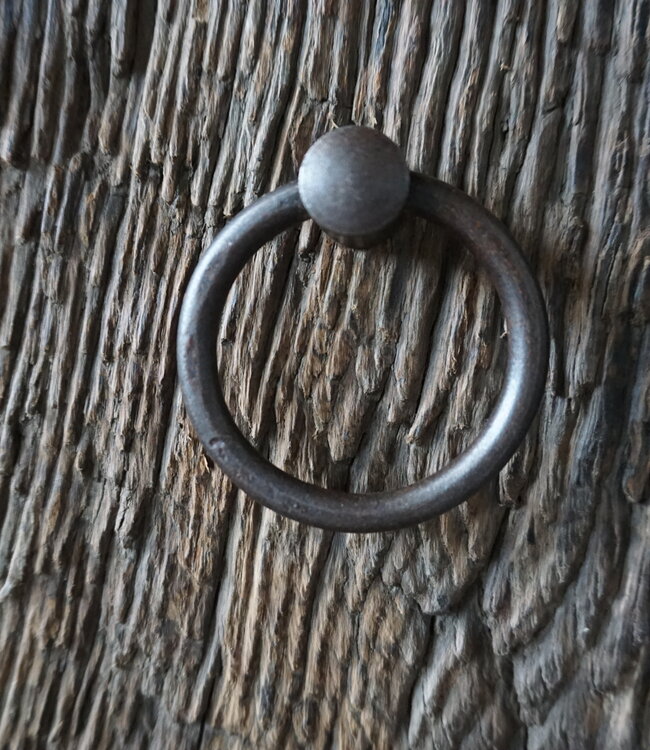 Rene Houtman Sidetable | Geborsteld Oud Eiken | H85 x B100 x D40 cm