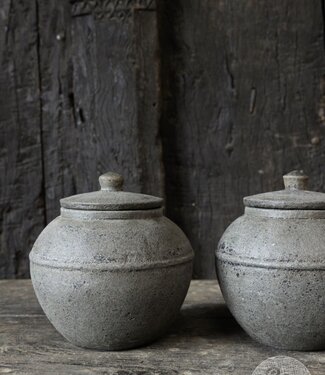 Be-Uniq Potje Met Deksel | 013 | H17 x D17 | Set Van 4