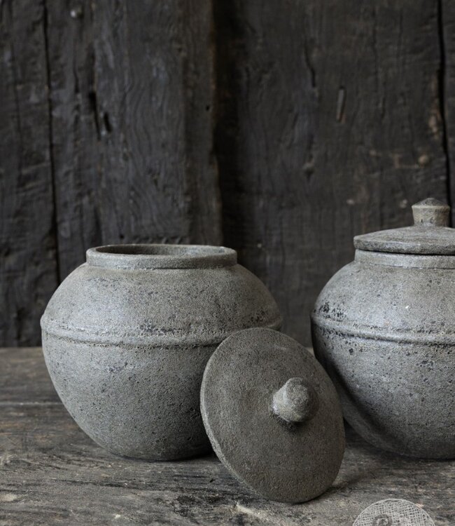 Be-Uniq Potje Met Deksel | 013 | H17 x D17