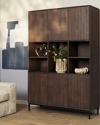 Starfurn Vakkenkast Madison XL Bruin| 135 cm