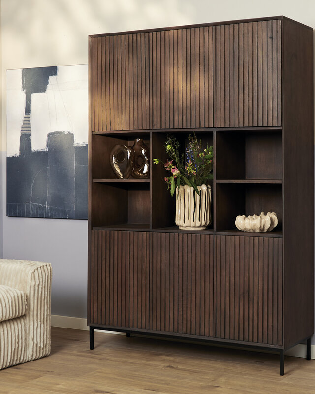 Starfurn Vakkenkast Madison XL Bruin| 135 cm