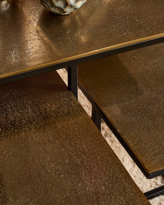 Starfurn Salontafel Joelle | Set van 3 | Aluminium